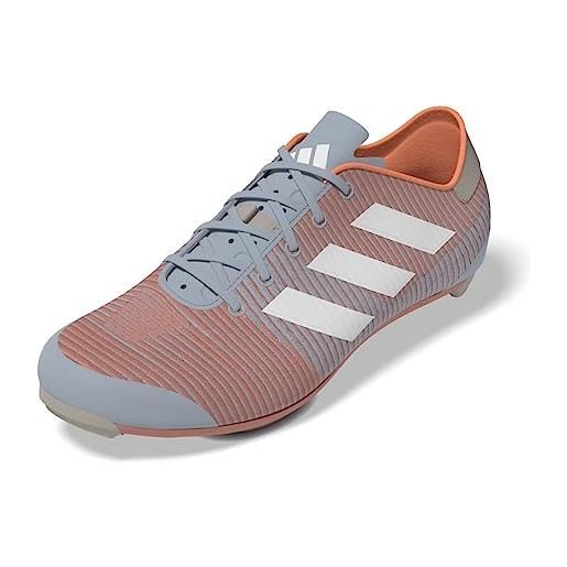 adidas the road shoe 2.0, shoes-low (non football) unisex-adulto, ftwr white/matte gold/shadow red, 49 1/3 eu