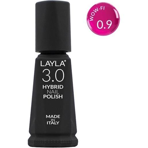 LAYLA 3.0 hybrid nail polish - smalto per unghie n. 0.9 wow-fi