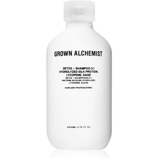 Grown Alchemist detox shampoo 0.1 200 ml