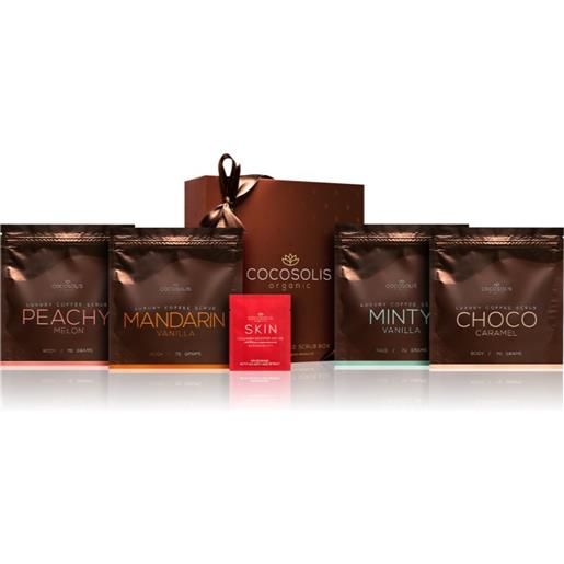 COCOSOLIS luxury coffee scrub box