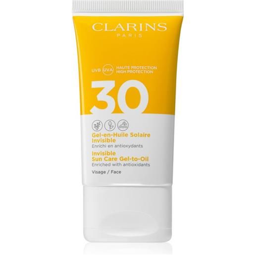 Clarins invisible sun care gel-to-oil 50 ml