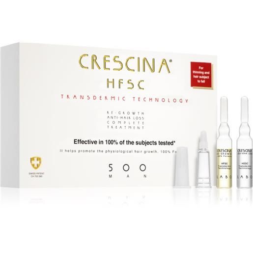 Crescina transdermic 500 re-growth and anti-hair loss 20x3,5 ml
