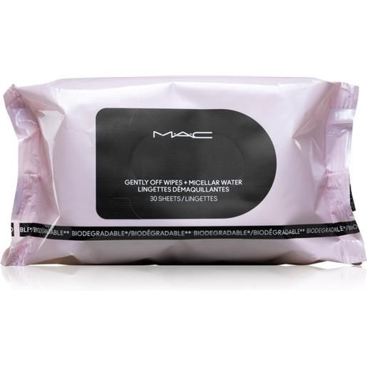 MAC Cosmetics gently off wipes + micellar water 30 pz