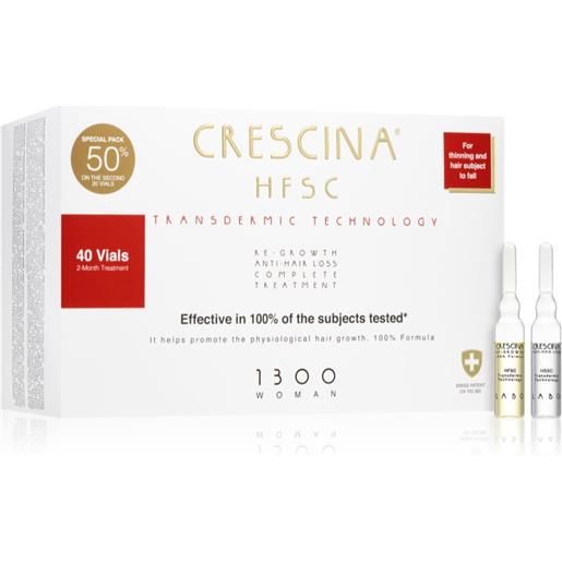 Crescina transdermic 1300 re-growth and anti-hair loss 40x3,5 ml