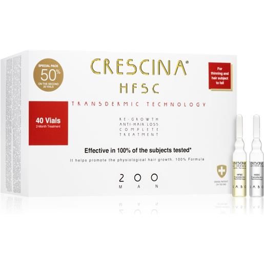 Crescina transdermic 200 re-growth and anti-hair loss 40x3,5 ml