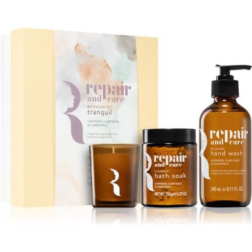 The Somerset Toiletry Co. repair and care tranquil bathroom set