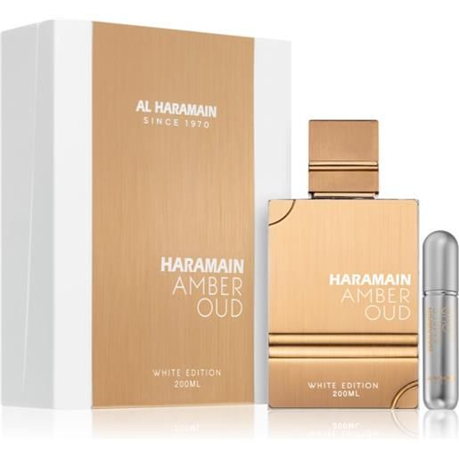 Al Haramain amber oud white edition 200 ml