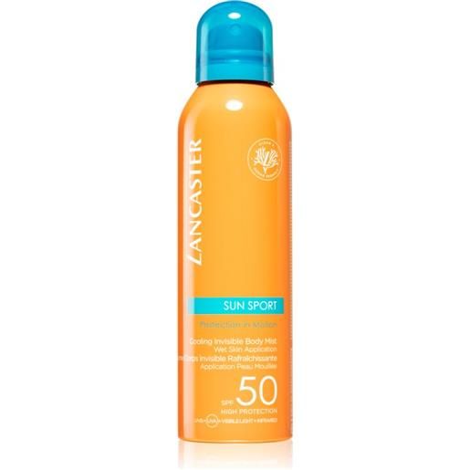 Lancaster sun sport cooling invisible body mist 200 ml