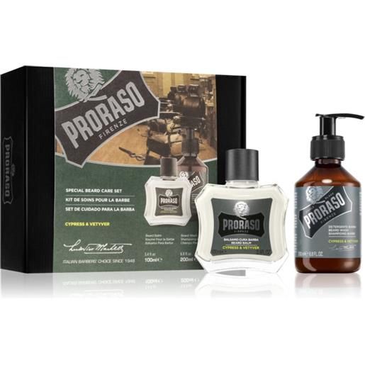 Proraso Set Cypress and Vetiver kit per rasatura per uomo