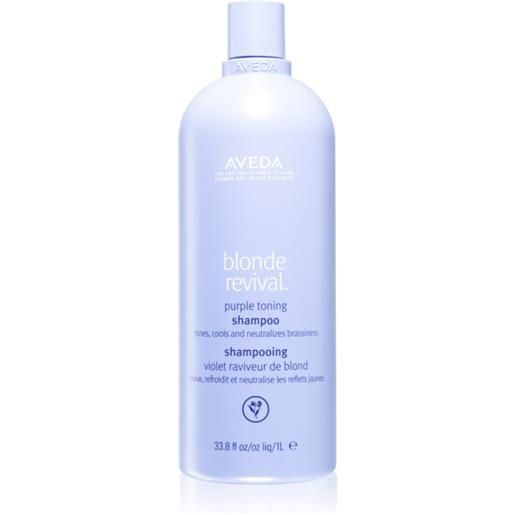 Aveda blonde revival™ purple toning shampoo 1000 ml