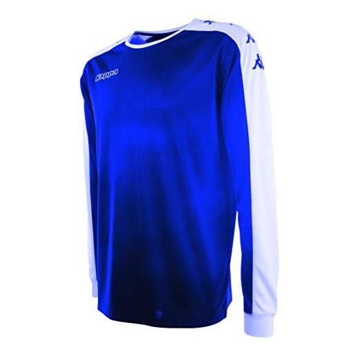 Kappa tanis ss maglietta da calcio, unisex, per adulto, unisex - adulto, 303mcj0_193-12y, blu navy, 10y/12y