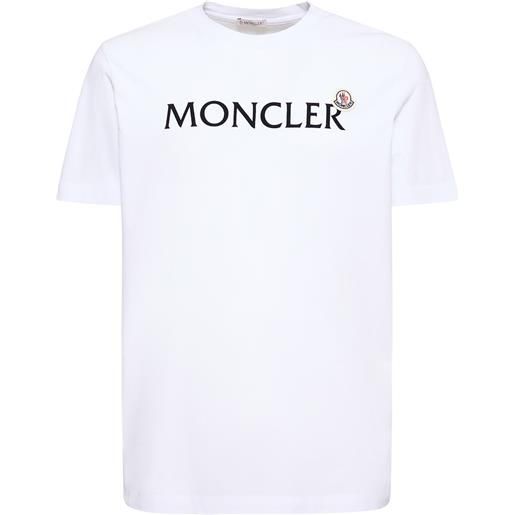 MONCLER t-shirt in jersey di cotone con logo
