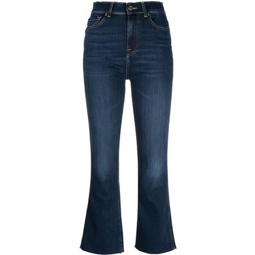 7 For All Mankind jeans svasati illusion opulent - blu