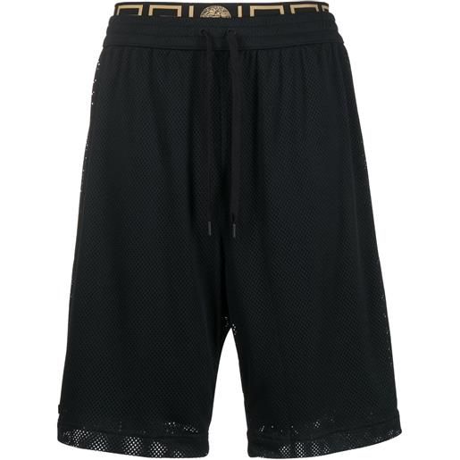 Versace shorts greca - nero