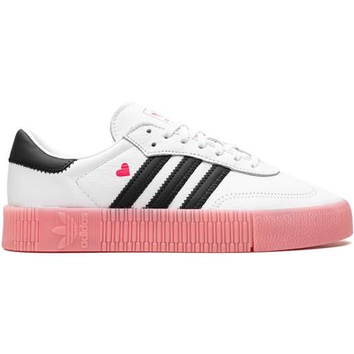 adidas sneakers sambarose valentine - bianco