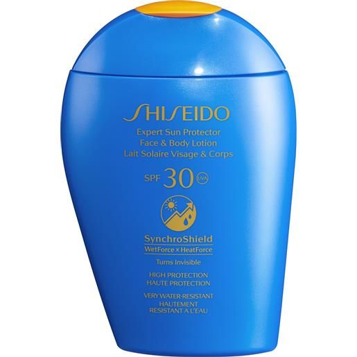 Shiseido expert sun protector latte solare viso e corpo spf30
