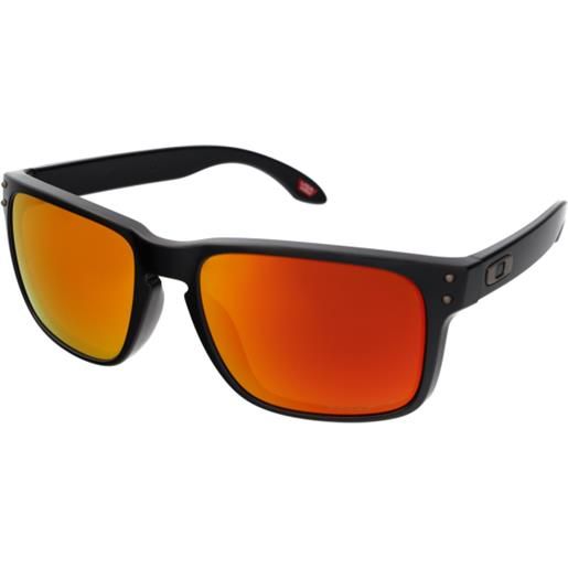Oakley holbrook oo9102 9102f1 | occhiali da sole graduati o non graduati | prova online | unisex | plastica | quadrati | nero | adrialenti