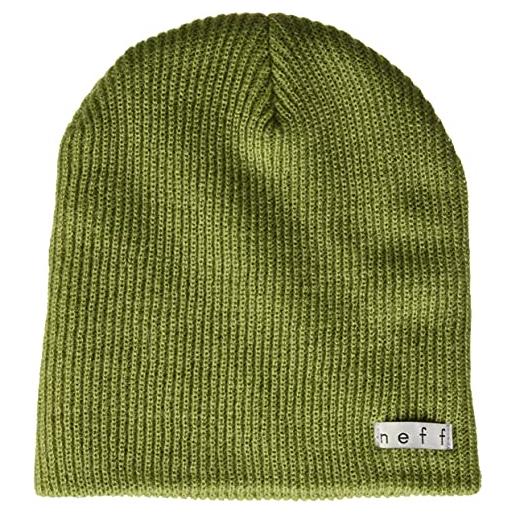 Neff - cappello invernale daily beanie per uomini e donne, oliva, taglia unica