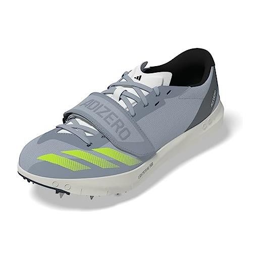 adidas shoes - low (non football) adizero tj/pv, wonder blue/lucid lemon/arctic night, hp9702, 14