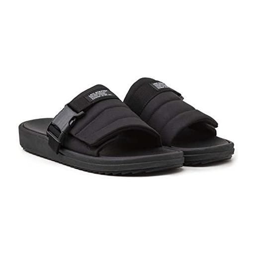 LEVIS FOOTWEAR AND ACCESSORIES tahoma, sandals uomo, full black, 40 eu