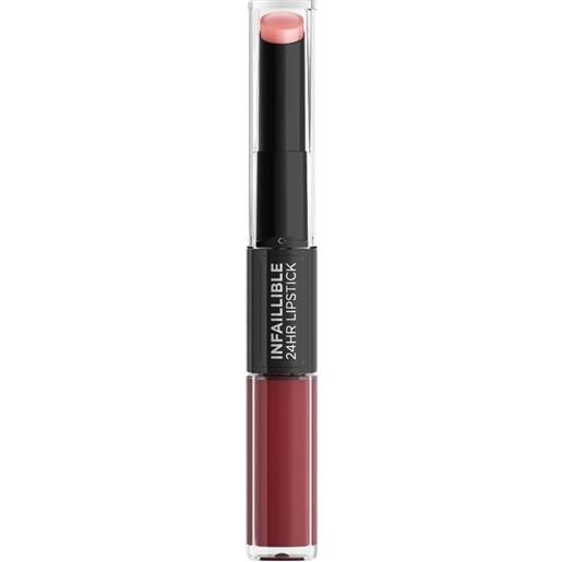 L'Oréal infaillible lipstick 2 step 24h 502 - red to stay