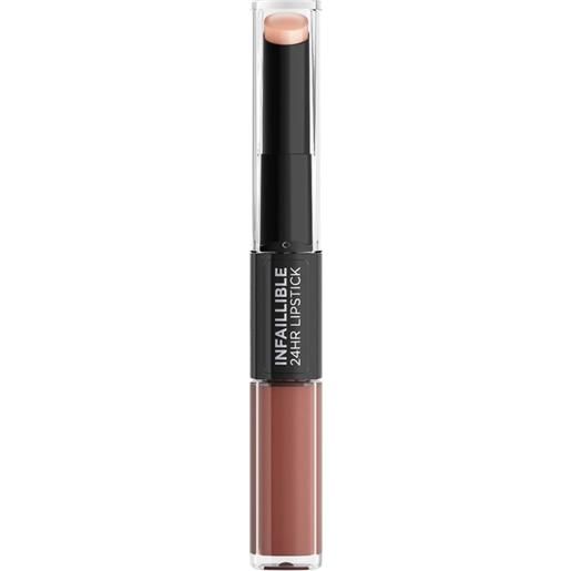 L'Oréal infaillible lipstick 2 step 24h 101 - everlasting paris