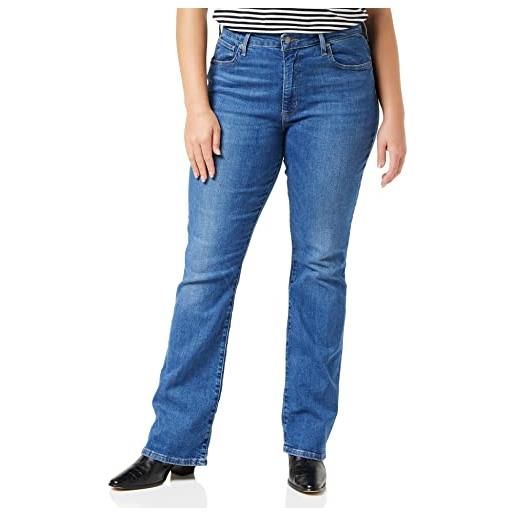 Levi's 725 high rise bootcut, jeans donna, blu ( blow your mind ), 25w / 30l