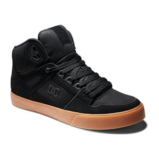 DC Shoes pure, scarpe da ginnastica uomo, black/gum, 41 eu