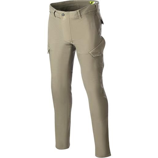 ALPINESTARS - pantaloni caliber slim fit military verde