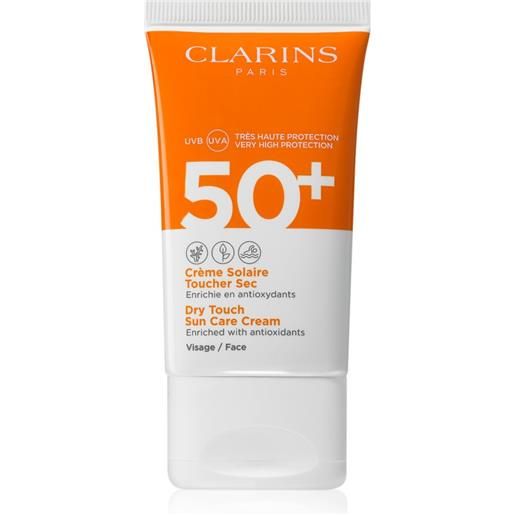 Clarins dry touch sun care cream 50 ml