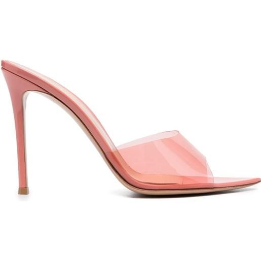 Gianvito Rossi sandali con tacco trasparente 120mm - rosa