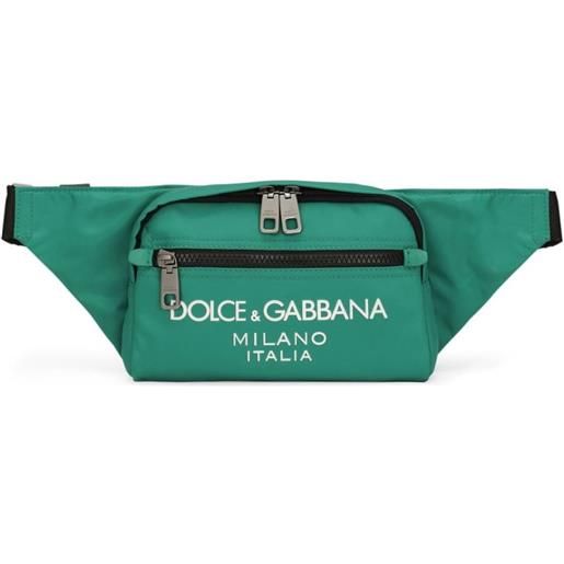 Dolce & Gabbana marsupio goffrato - verde