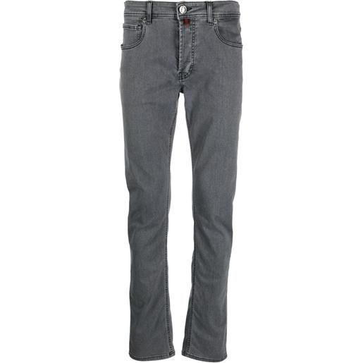 Billionaire jeans dritti a vita media - grigio