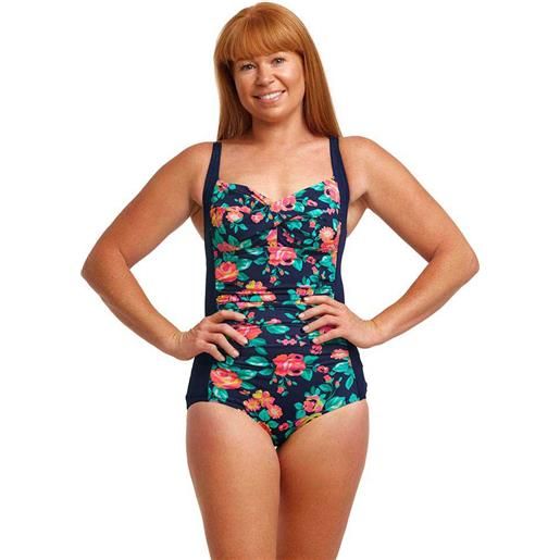 Funkita ruched swimsuit multicolor aus 14 donna