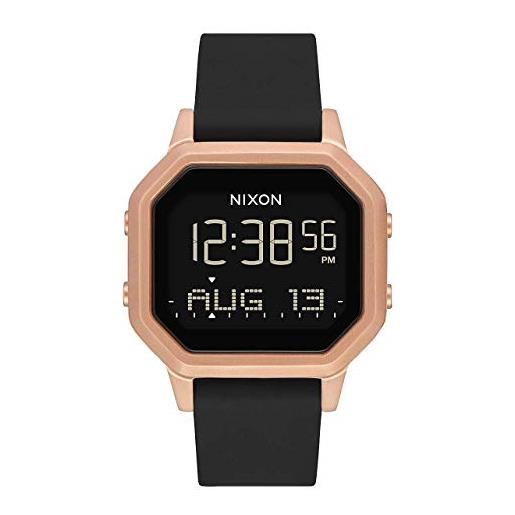 Nixon orologio digitale donna con cinturino in silicone a1211-1098-00