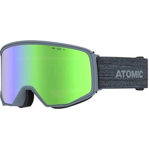 Atomic four q hd ski goggles grigio green hd/cat2-3