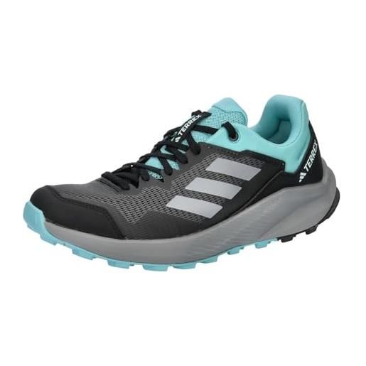 adidas terrex trailrider w, shoes-low (non football) donna, core black/grey three/grey two, 43 1/3 eu