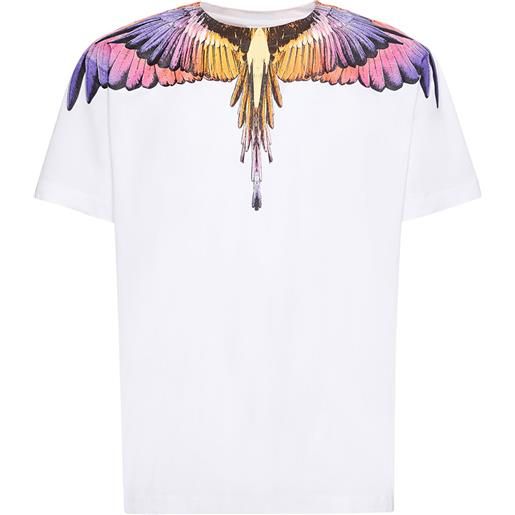 MARCELO BURLON COUNTY OF MILAN t-shirt icon wings in jersey di cotone
