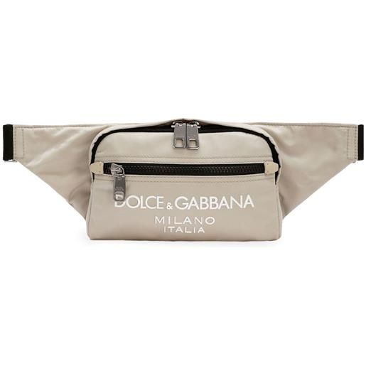 Dolce & Gabbana marsupio con stampa - toni neutri
