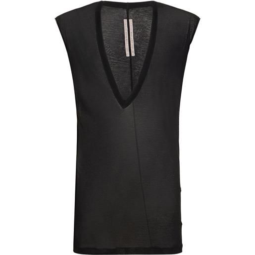RICK OWENS t-shirt dylan in jersey di cotone