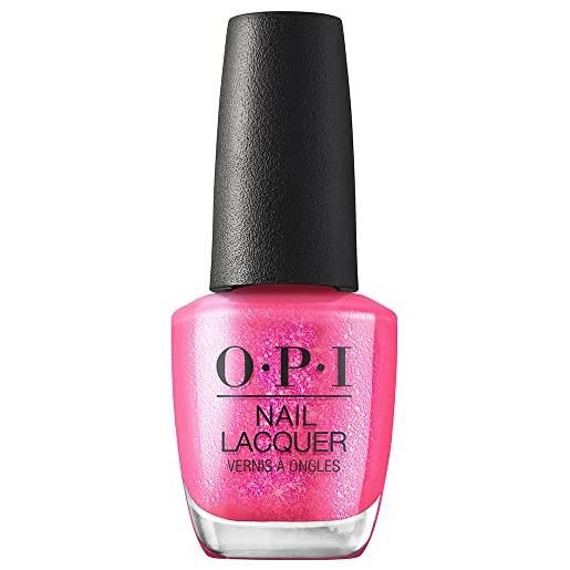 OPI nail lacquer | smalto per unghie, me, myself and OPI spring collection | spring break the internet | rosa acceso metallizzato, 15ml