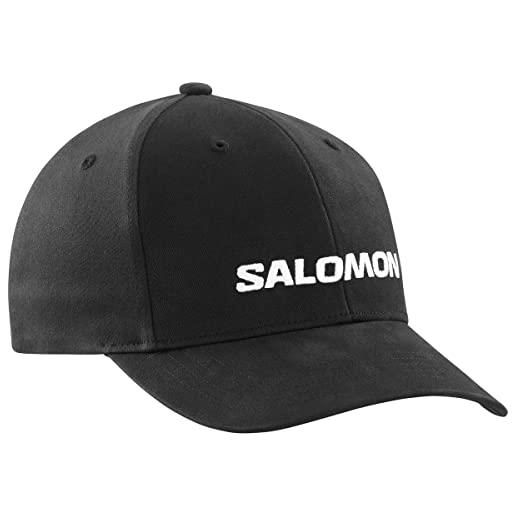 Salomon logo cappellino unisex, stile casual, comfort e leggerezza, fit adattabile, orange, taglia unica
