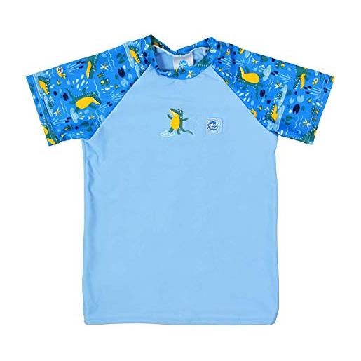 Splash About maglietta di protezione solare uv per bambini, garden delight 3-4 anni