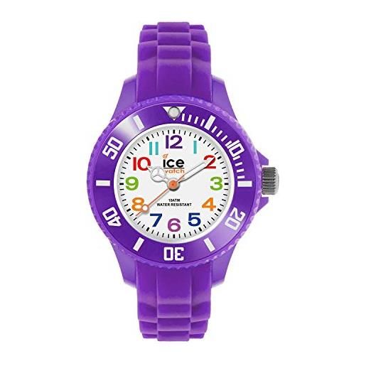 Ice-watch - ice mini purple - orologio porpora da bambine con cinturino in silicone - 000788 (extra small)