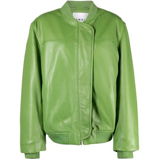 REMAIN giacca con collo baseball - verde