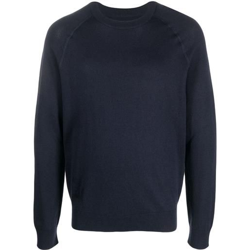 Zadig&Voltaire maglione thomaso con logo - blu