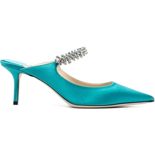 Jimmy Choo pumps bing 65mm con decorazione - blu