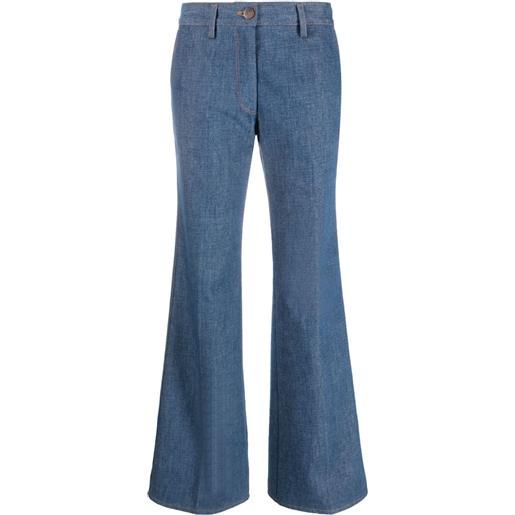 Forte Forte jeans svasati a vita media - blu