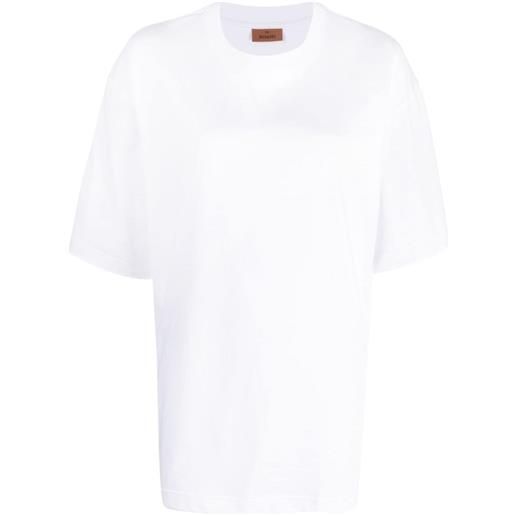 Missoni t-shirt girocollo con stampa - bianco
