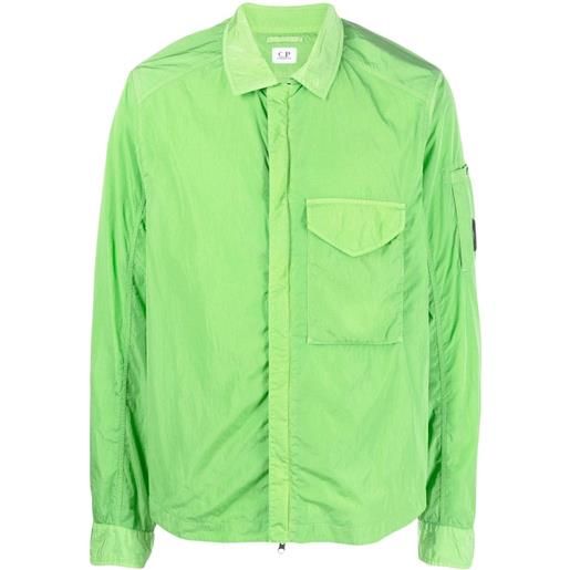 C.P. Company camicia con applicazione - verde